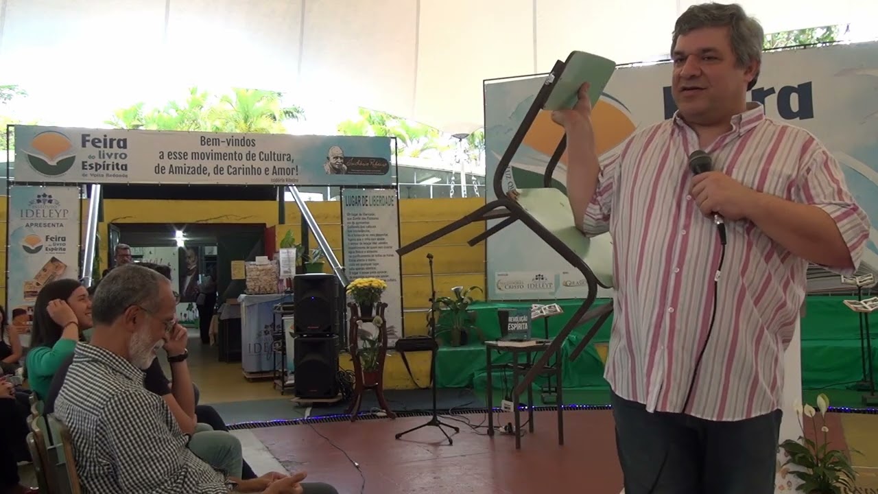 REVOLUÇÃO ESPÍRITA -  A TEORIA ESQUECIDA DE ALLAN KARDEC -  FEIRA DO LIVRO DE VOLTA REDONDA - 2016