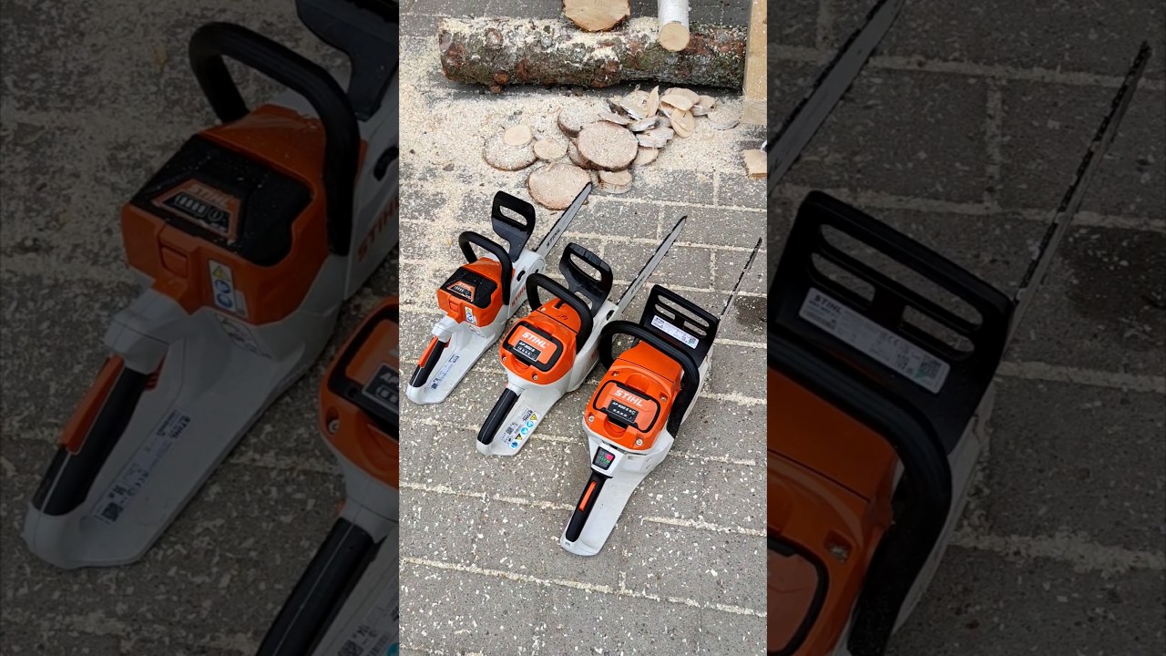 Stihl - Electric chainsaws in test