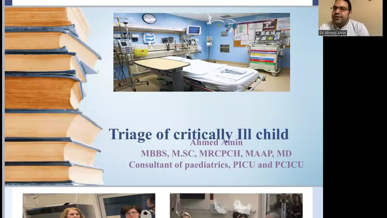 4- Triage of critically Ill child. #EupPicuWheel   third session DR Ahmed Amin (Egypt)