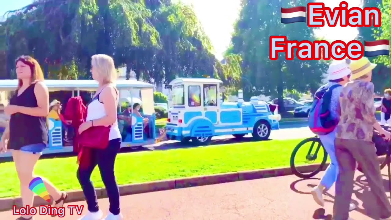 [4K]🇳🇱WALK  EVIAN, FRANCE/Walking Tour/@Lolo Ding TV Official.