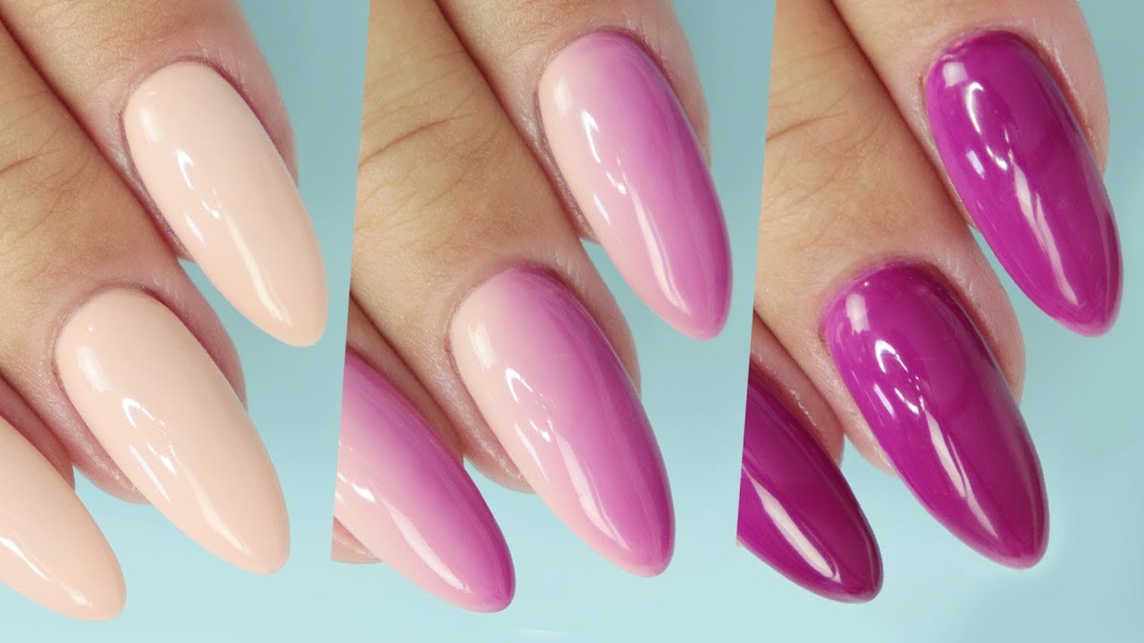 💅 PAZNOKCIE ZMIENIAJĄCE KOLOR W SŁOŃCU! Pyłek Sunlight Effect | SEMILAC 💅