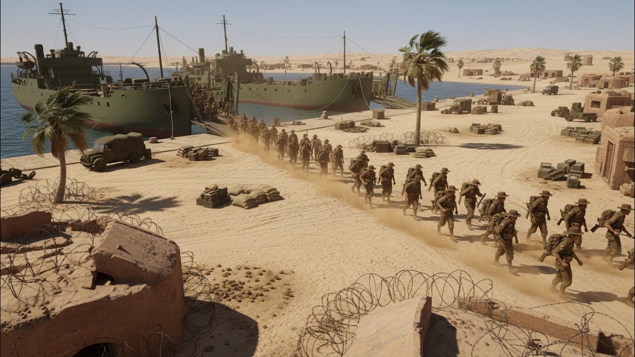 The Siege of Tobruk 1941: Rats of Tobruk True Story | WW2