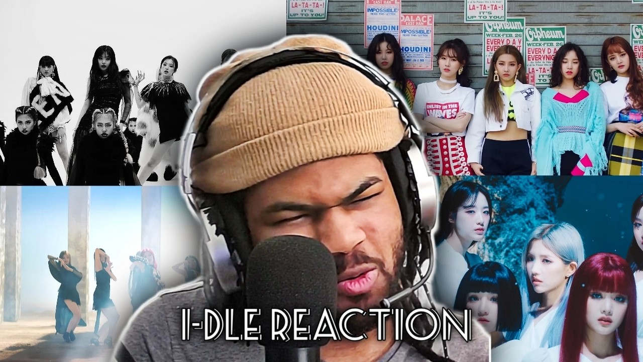 REACTING TO MORE i-dle FOR THE FIRST TIME | LION + LATATA + HANN (Alone) + HWAA