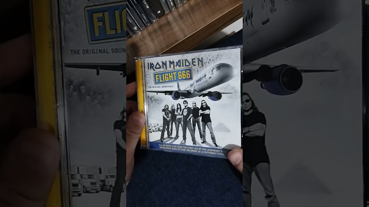 Iron Maiden Flight 666 cd 
