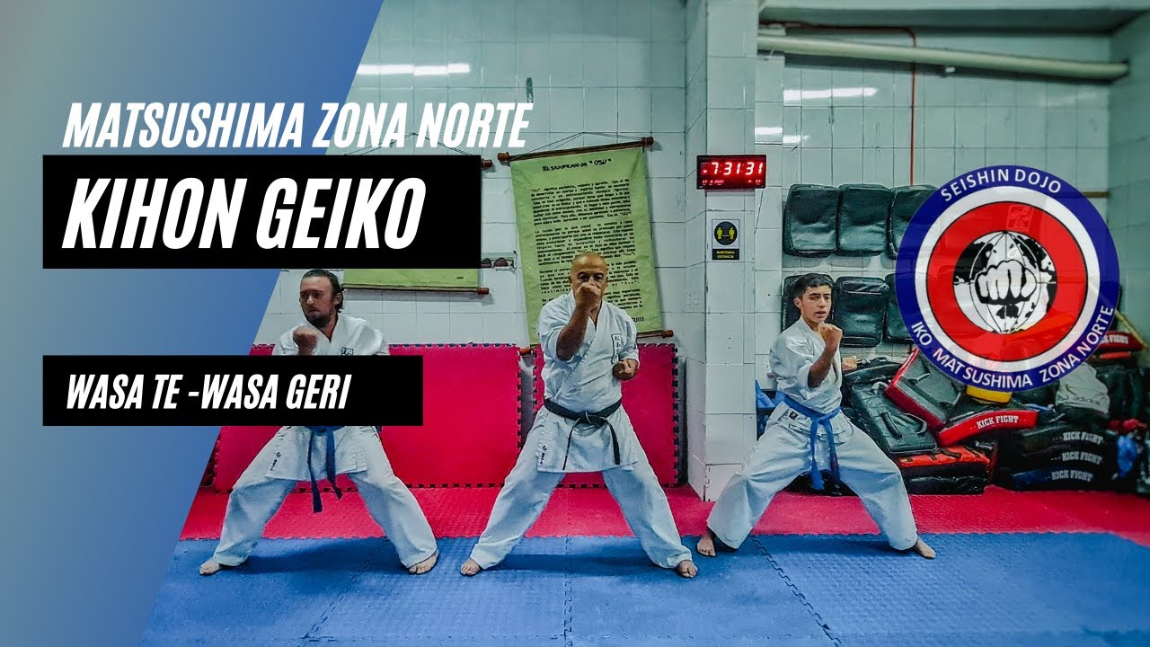 kihon geiko wasa te - wasa geri - matsushima zona norte / iquique chile.