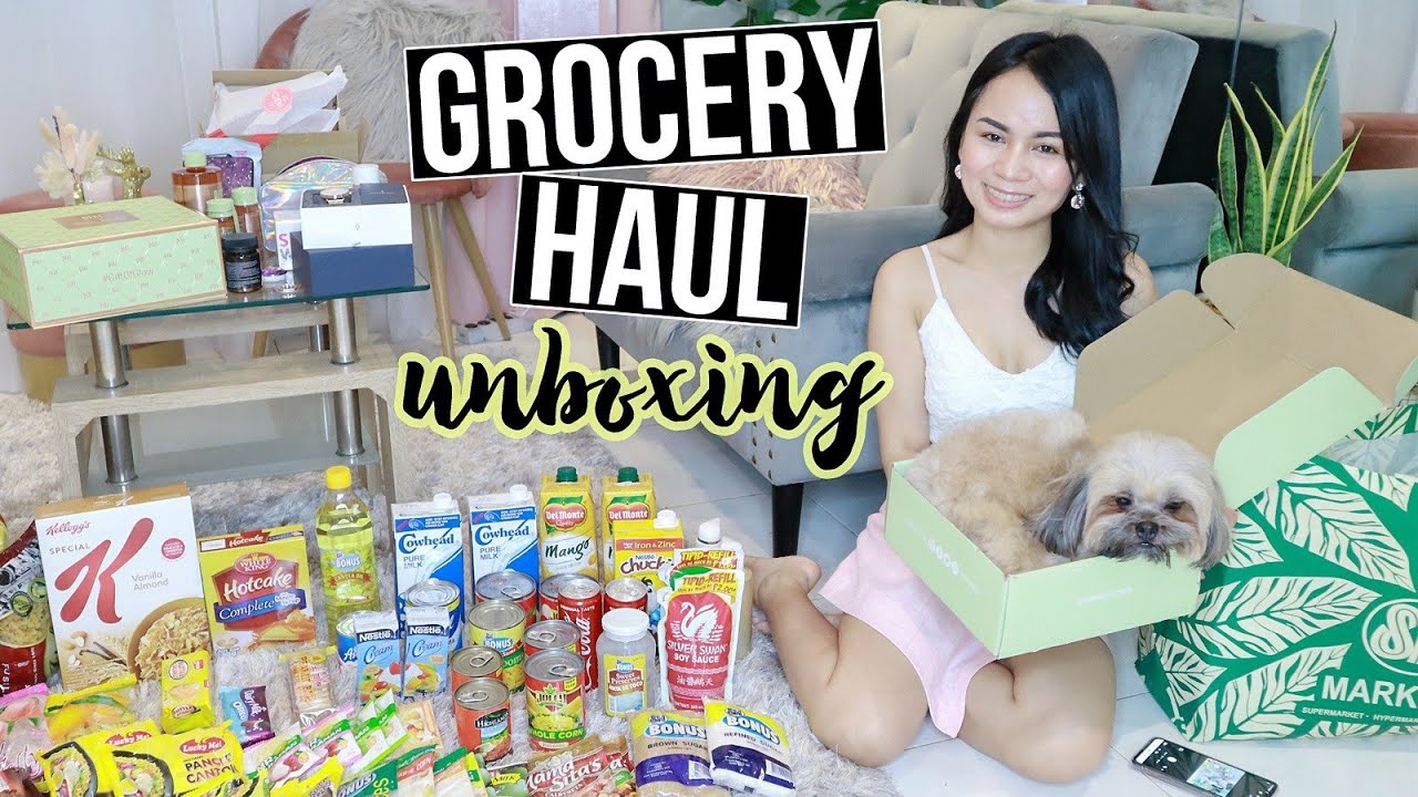 7,000 PESOS GROCERY Haul & Unboxing 😍