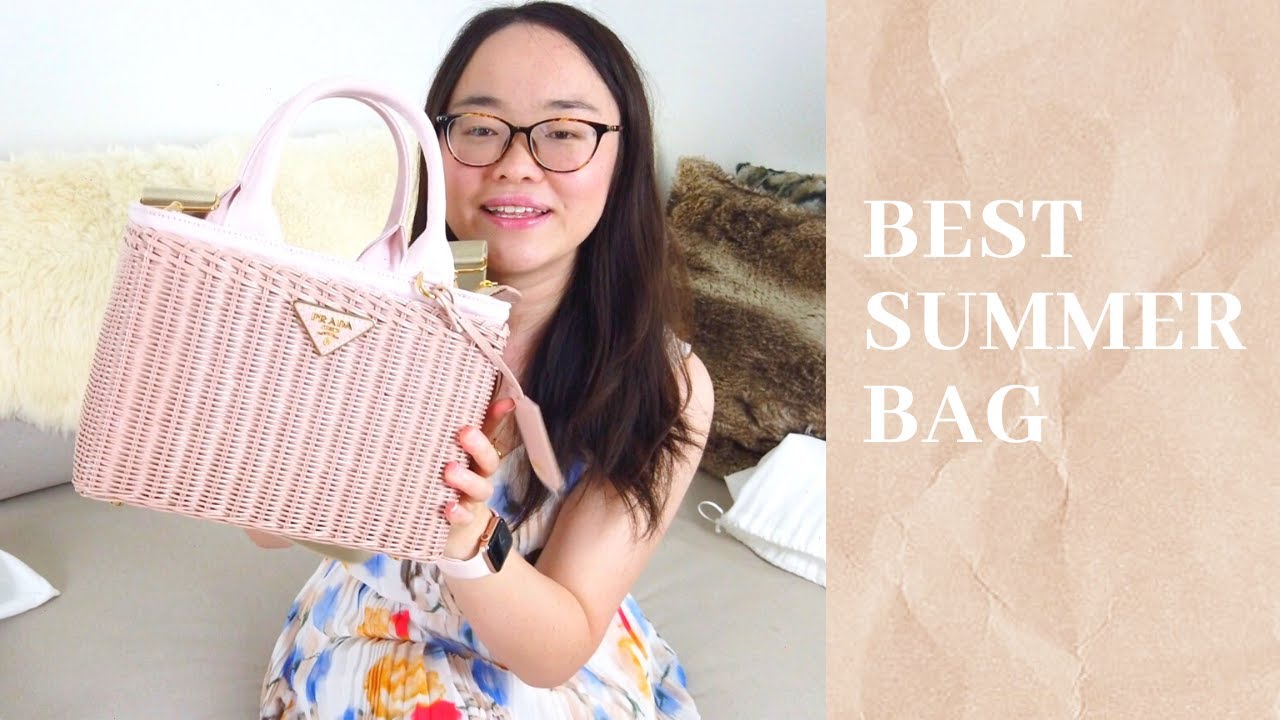 BEST Summer Luxury Bag Unboxing, Prada Woven Basket Bag| Anna in SF