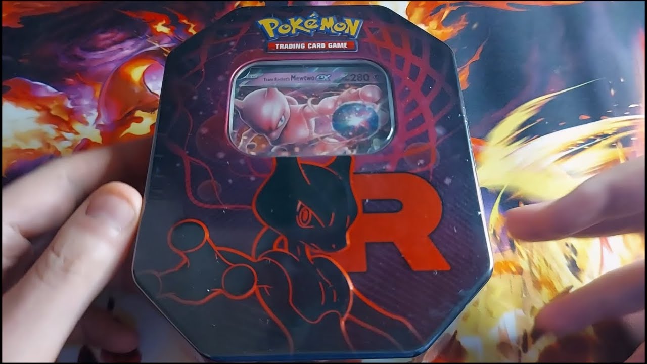 Avataan Team Rocket's Mewtwo Tin!