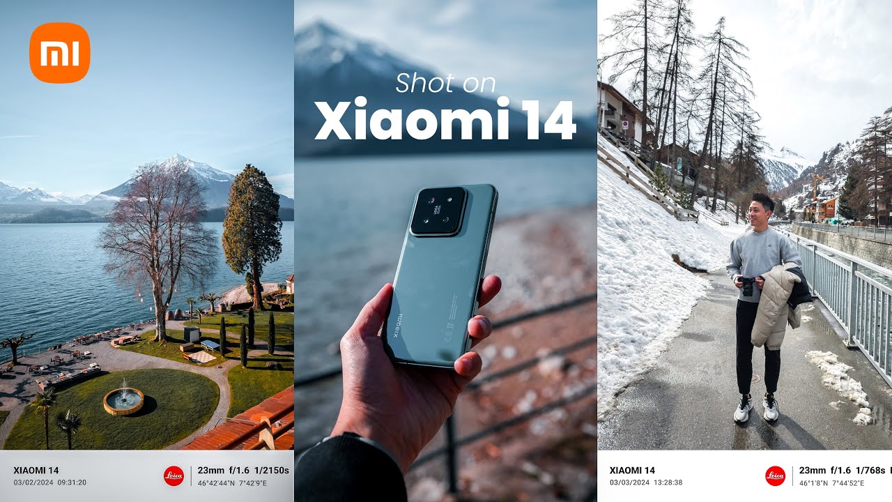 Xiaomi 14: МАЛЕНЬКИЙ телефон, ПОТРЯСАЮЩАЯ камера! | Швейцарское автопутешествие (фото- и видеотес...