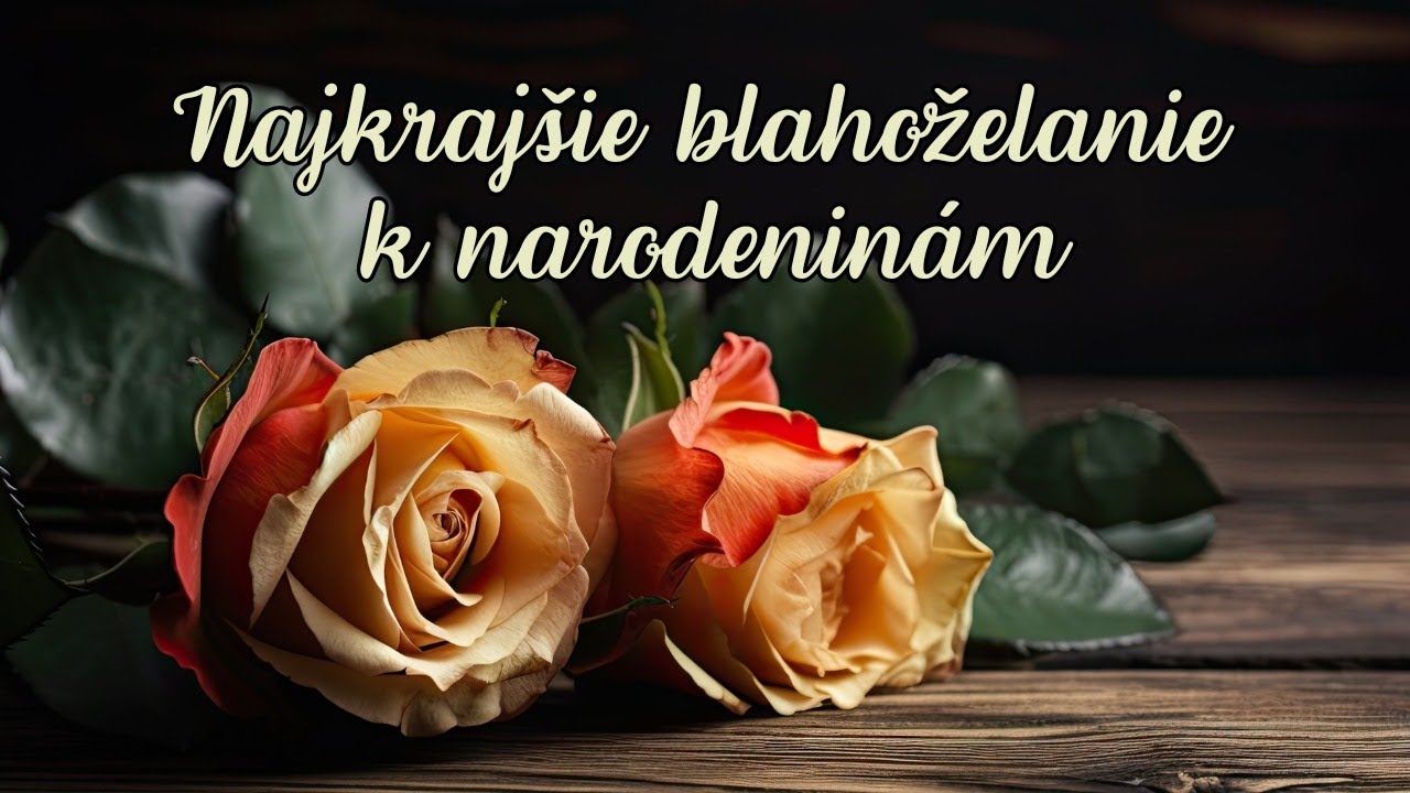 Blahoželanie k narodeninám: Najkrajšie prianie k narodeninám pre ženu aj muža. #narodeniny