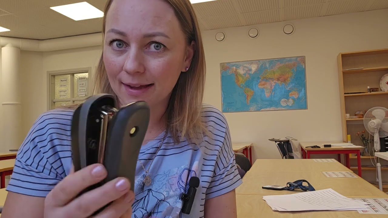 Vad gör jag i mitt klassrum idag?