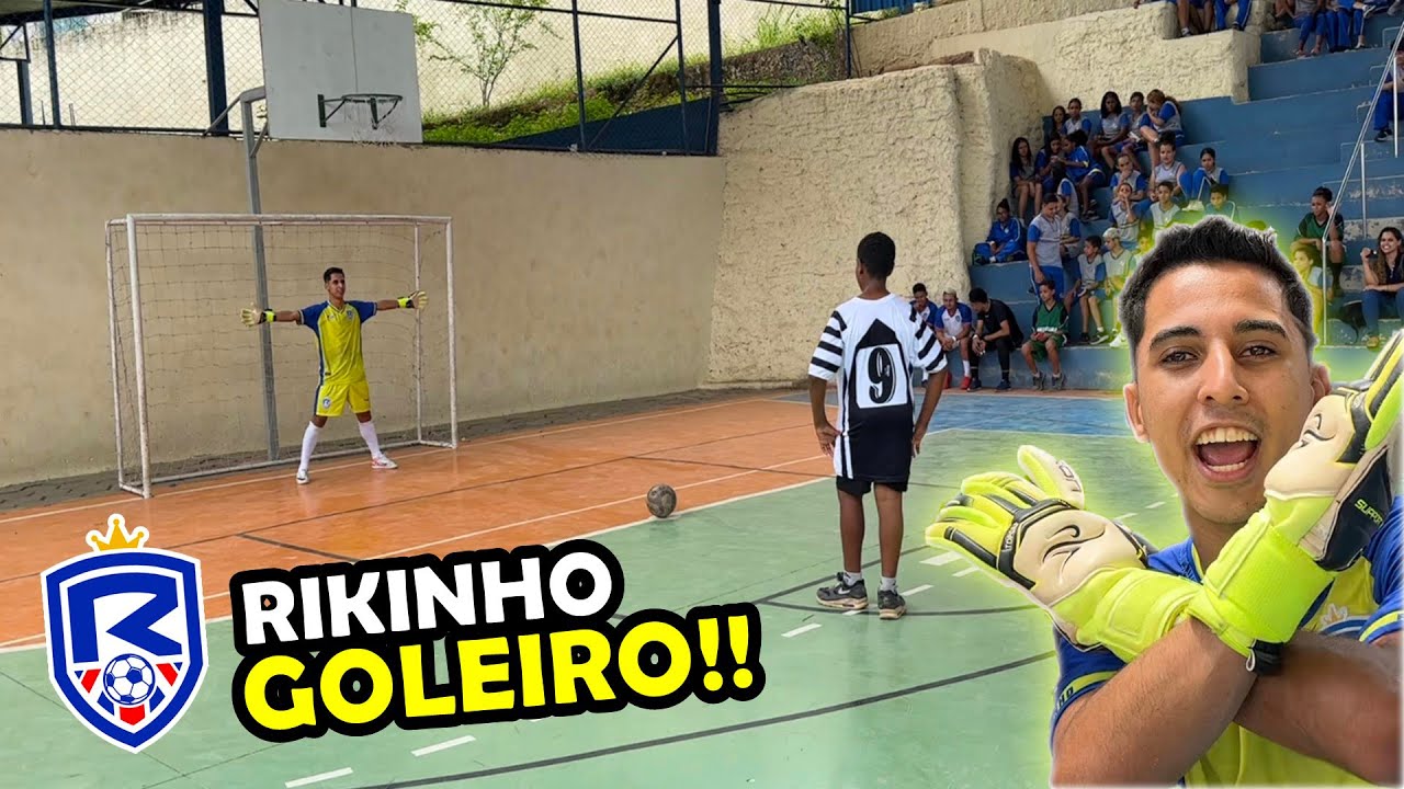 RIKINHO FOI O GOLEIRO NA FINAL DO INTERCLASSE ‹ Rikinho ›