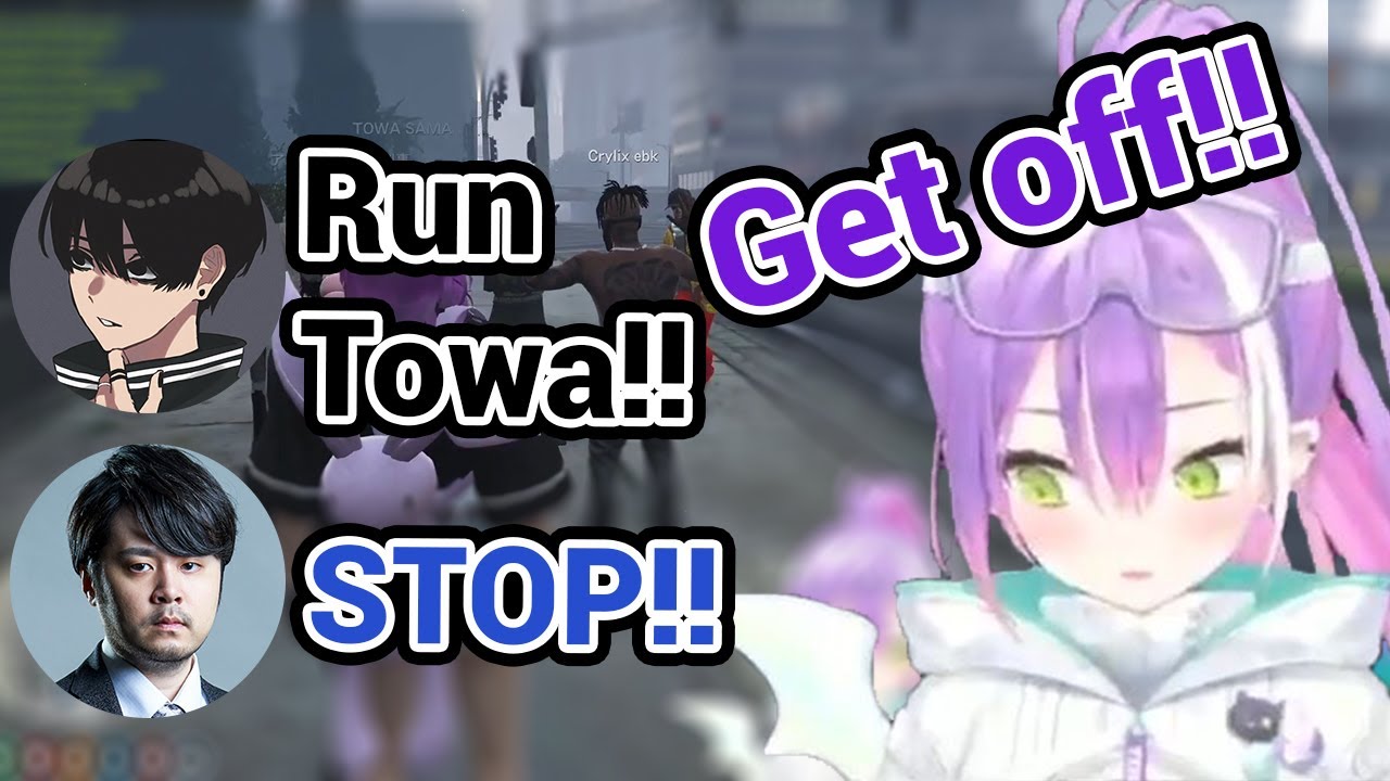 Towa Accidently Got Involved in Gang Action with Crylix in GTA VCR