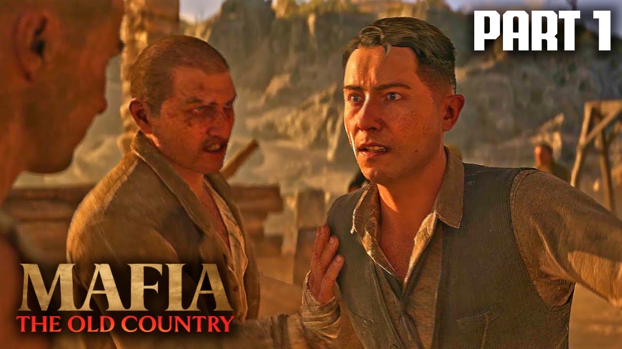 Our First Look at Mafia: The Old Country (PROLOGUE - Tremori) | Full Game Walkthrough