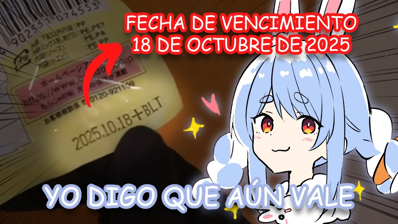 PEKORA prepara COMIDA VENCIDA (Hololive español)