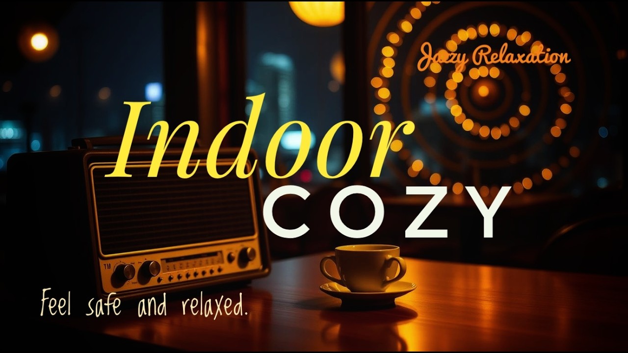 Cozy Indoor Jazz 🎶 Warm Sounds for Quiet Comfort