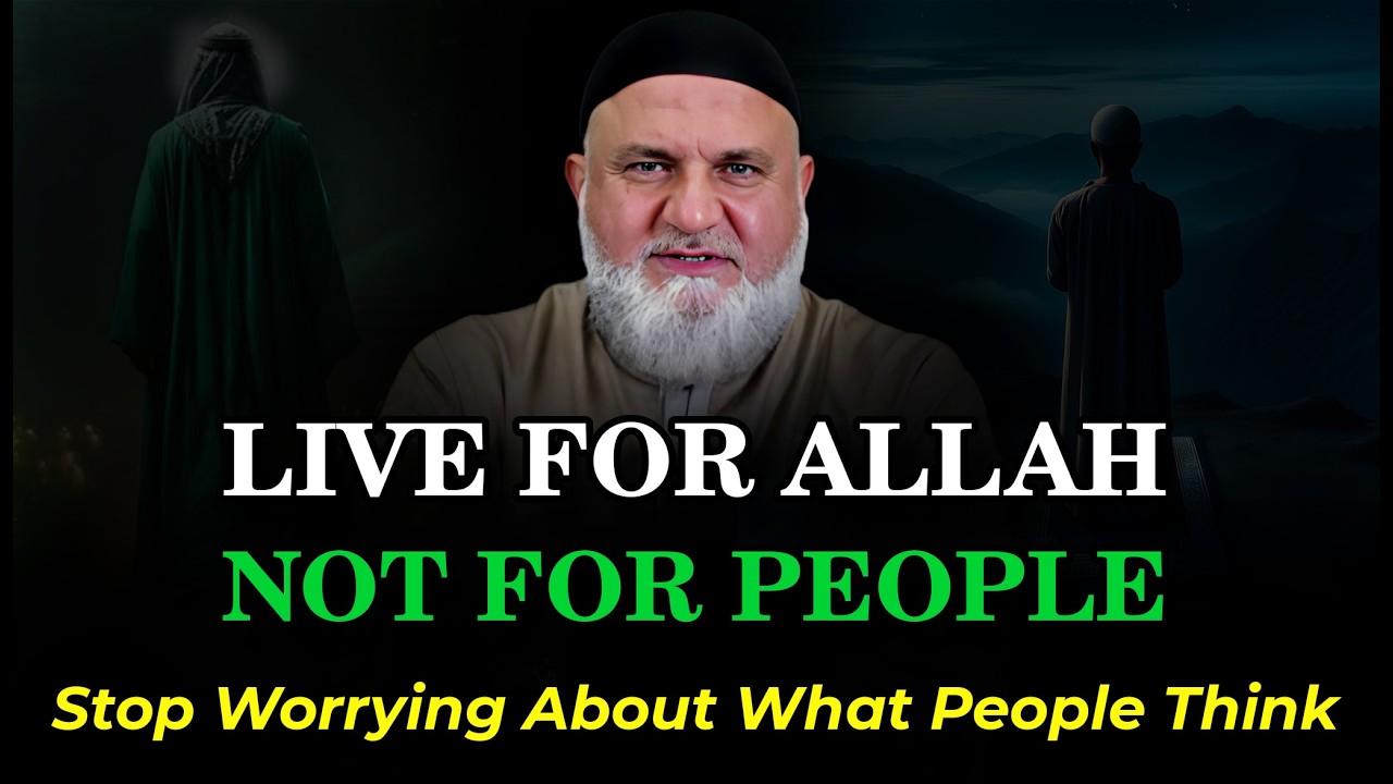 Stop Worrying About People… Worry About the Day You’ll Stand Before Allah | Mohamad Baajour