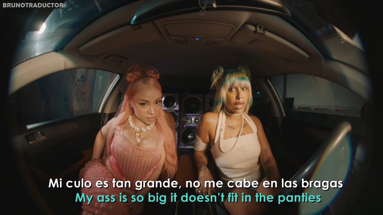 Ice Spice, Tokischa - Thootie // Lyrics + Espa&ntilde;ol // Video Oficial