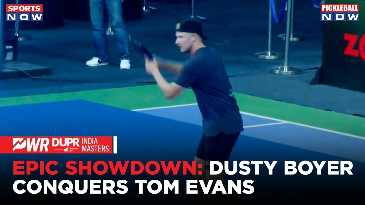 PWR DUPR India Masters: USA's Dusty Boyer Beats Australia's Tom Evans In Men's Singles SF
