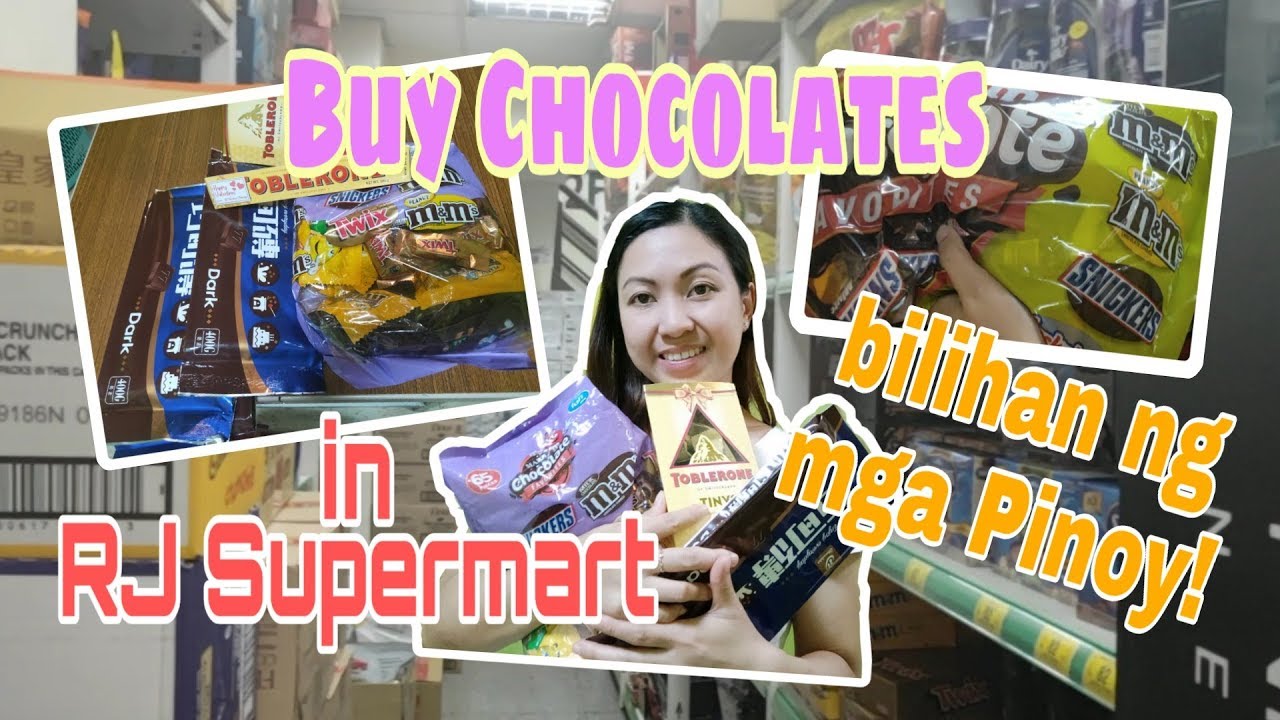 Buying Chocolates in RJ Mart Taichung, Taiwan