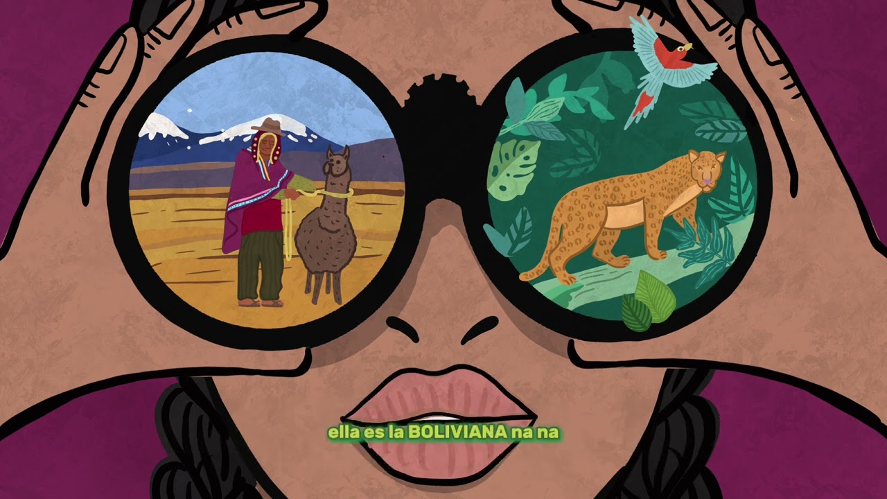 La Boliviana (Liryc video) - Claudia Arce & @BIW