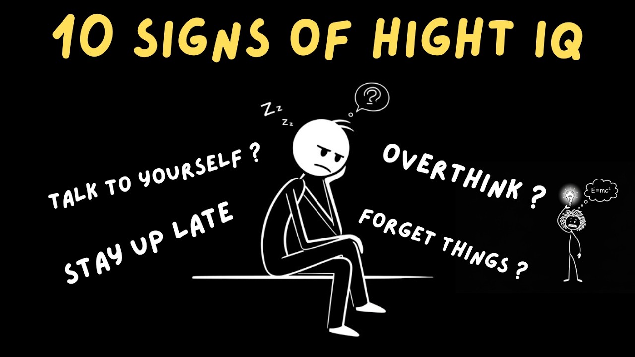 The Psychology of High IQ People (Neuroscience Explained)