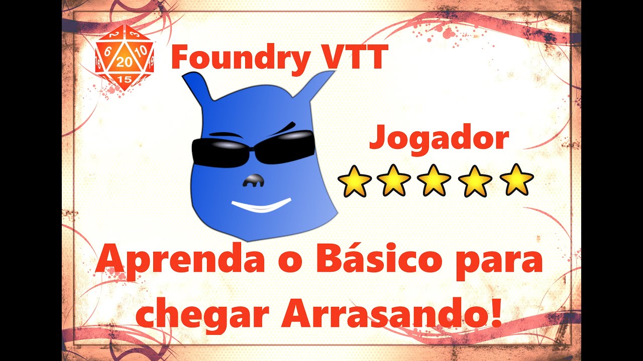 Básico para Jogador entrar no Foundry VTT Arrasando
