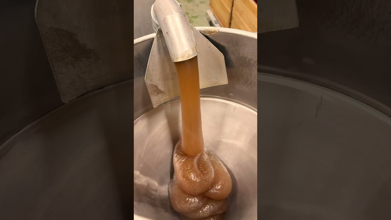 layer cake dough and cutting layer cake