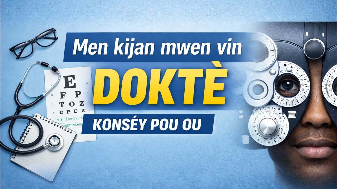Kijan mw vin yon doktè e kek konsey!