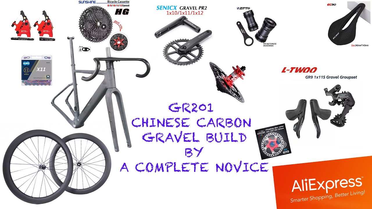 GR201 Part One Chinese Bike Build by a complete novice