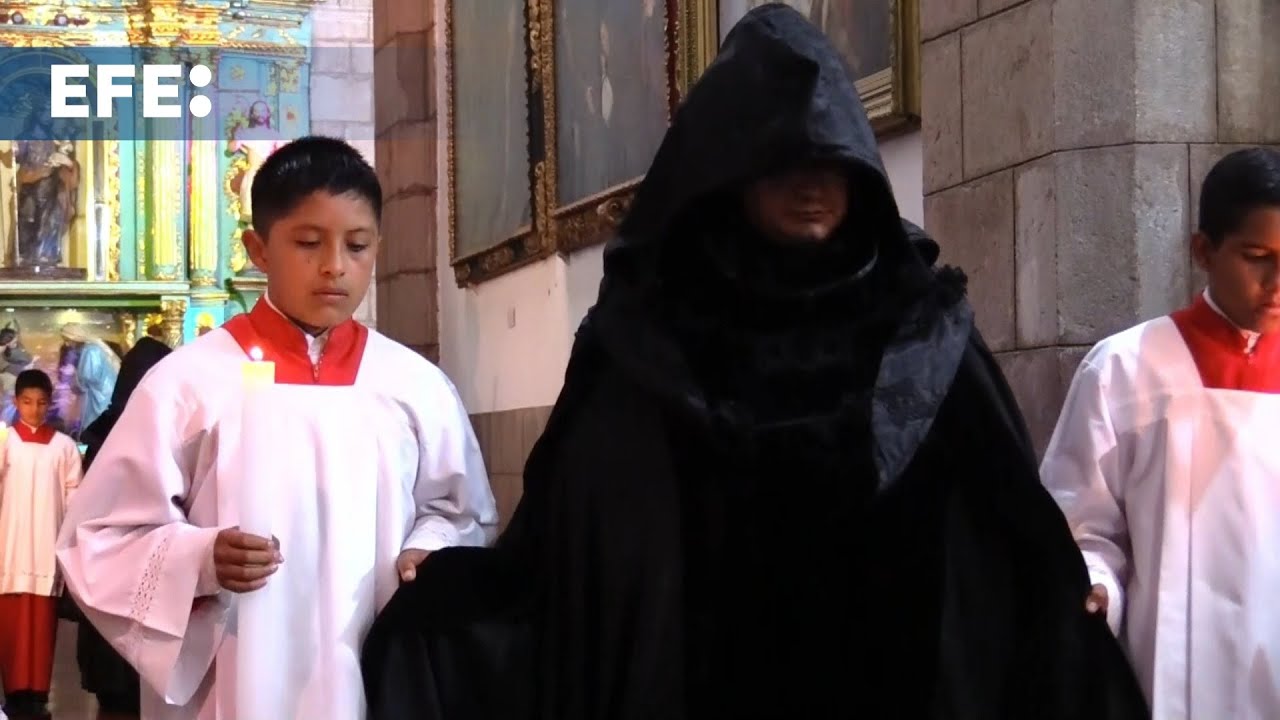 El Arrastre de Caudas, una procesi&oacute;n centenaria de Semana Santa que solo pervive en Quito