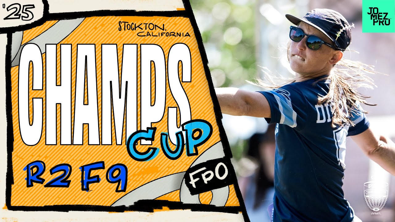 2025 PDGA Champions Cup | FPO R2F9 | Saarinen, Huynh, Pierce, Lätt | Jomez Disc Golf