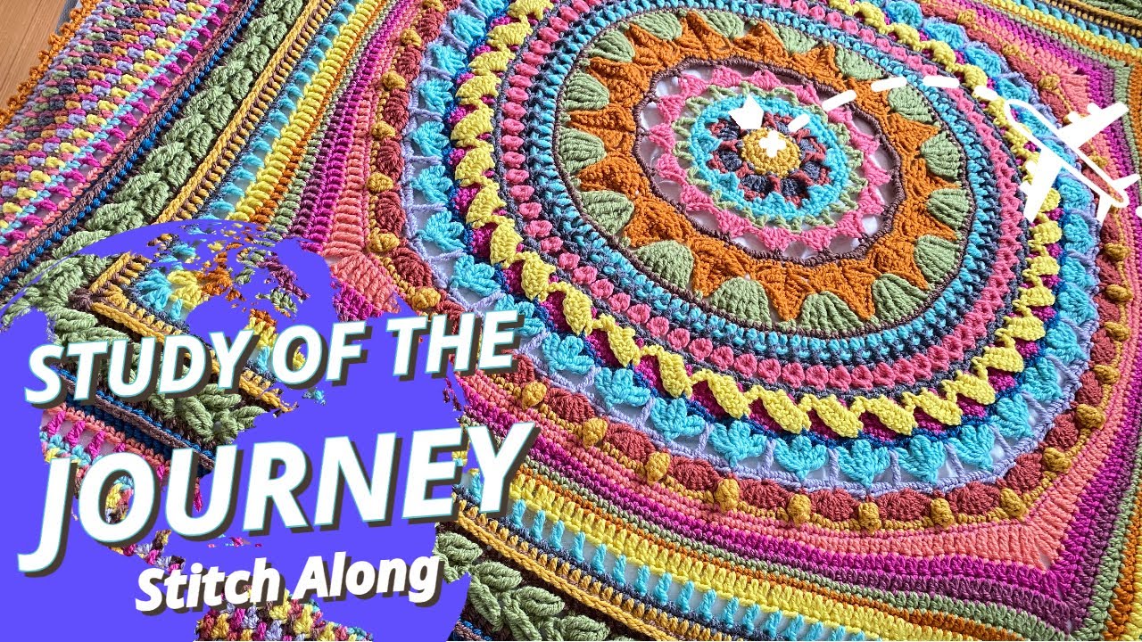 Rnds 11 to 19: Study of The Journey Afghan
