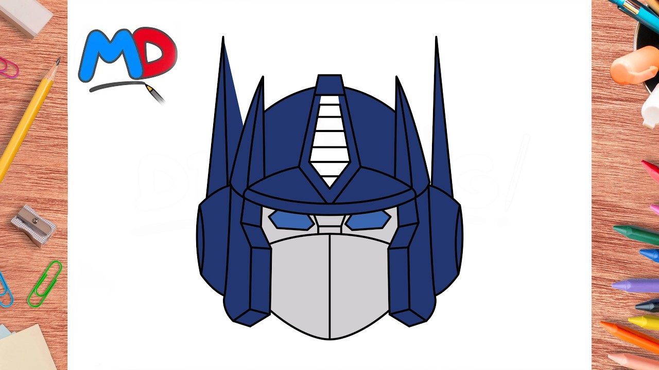 HOW TO DRAW OPTIMUS PRIME (CLASSIC)  FROM TRANSFORMERS | MASTER OF DRAWING #216