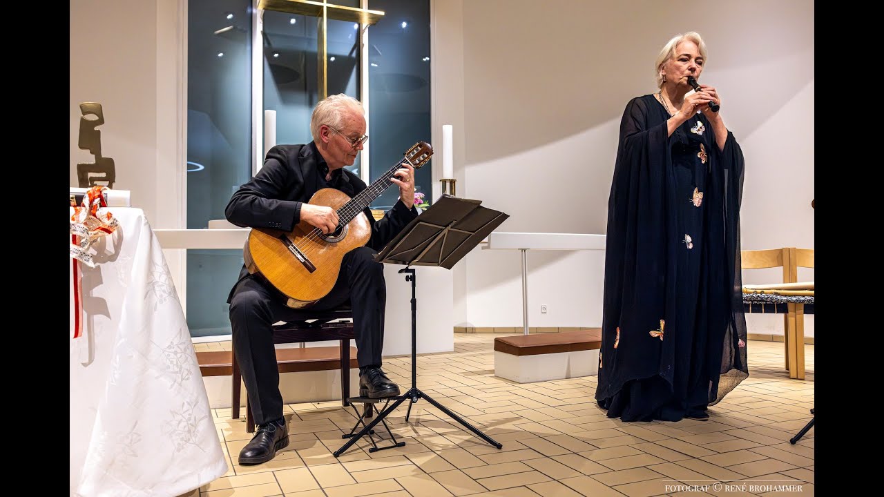 Michala Petri og Lars Hannibal - Koncert i Herlev d. 7.  oktober 2024