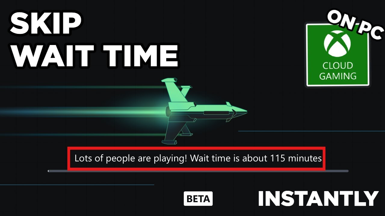 How To SKIP XBOX CLOUD GAMING WAIT TIME For FREE (INSTANT)