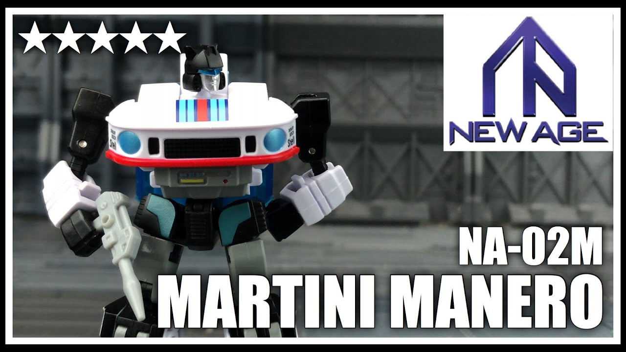 NewAge Toys NA-02M The Legendary Heroes MARTINI MANERO Transformers Legends Class JAZZ