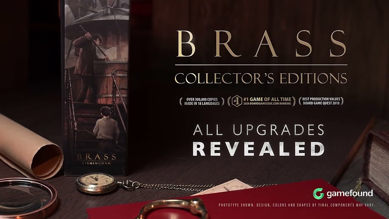 Brass: Pittsburgh | Everything Revealed | Collector's Edition Campaign Goals