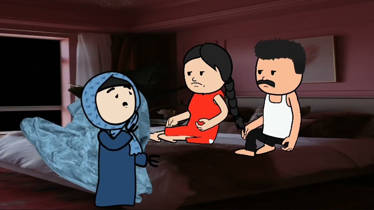 عيشت حماتها في رعب بسبب غسالة 🙄 شوفوا القصة كاملة 😅 #انيميشن #قصص_انيميشن #قصص #حكايات #مسلسل 