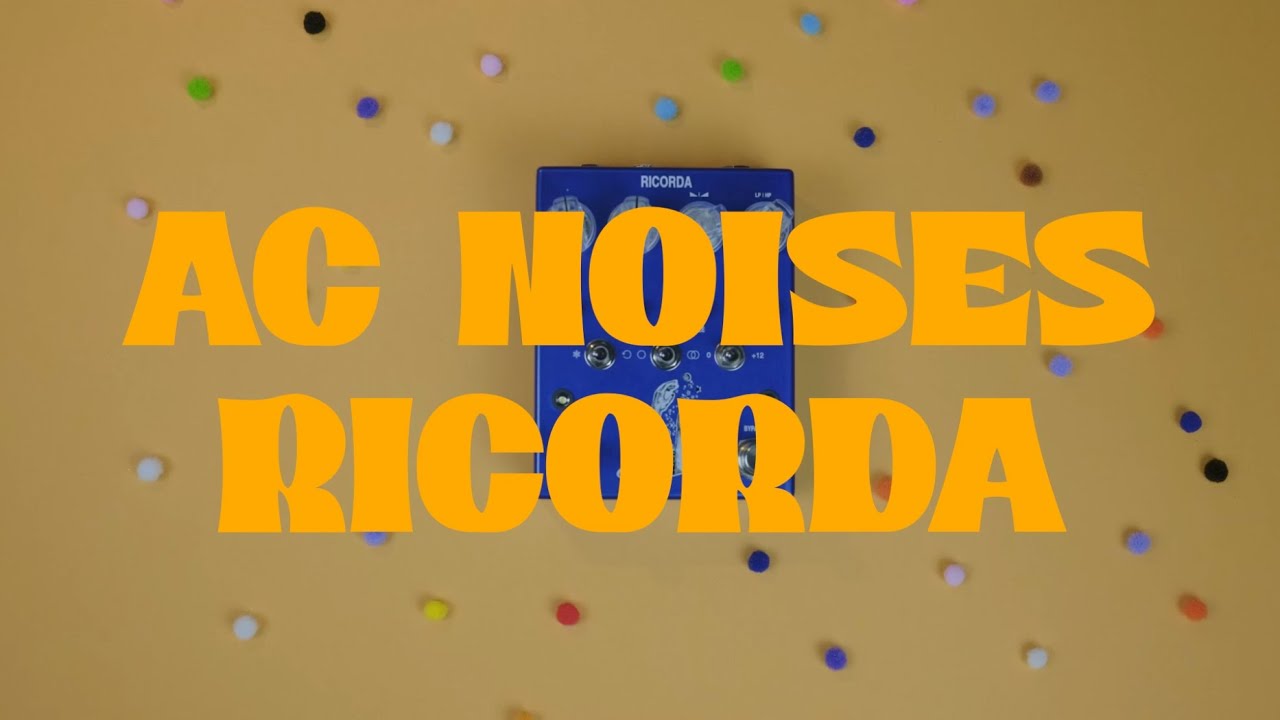 Synth Cafè presenta: AC Noises RICORDA