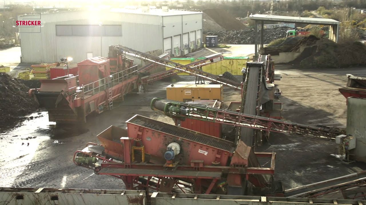 Schotteraufbereitung