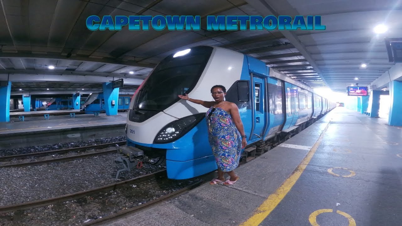 RIDING CAPE TOWN'S NEW TRAIN : SCENIC JOURNEY FROM THE CITY  TO FISH HOEK AND BACK #trainrides