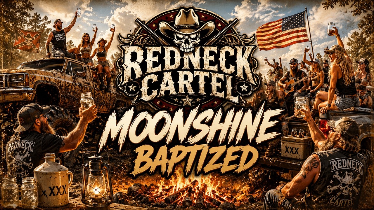 💀 Moonshine Baptized &ndash; Outlaw Country Rap | Hick-Hop | Backwoods Southern Anthem 🔥