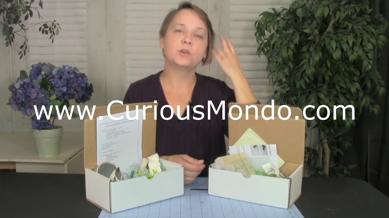 Monthly box for Glass Artistis