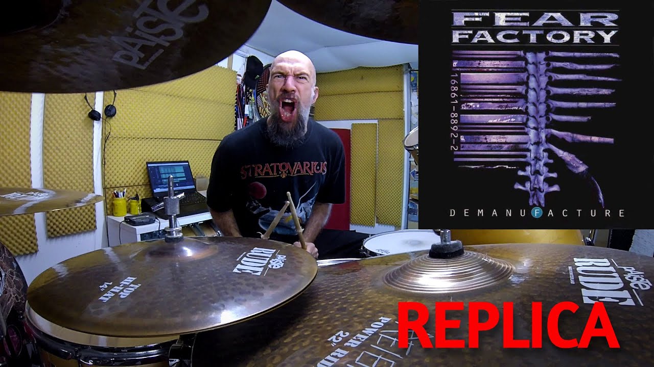 Fear Factory - Replica RAYMOND HERRERA DrumCover by Edo Sala