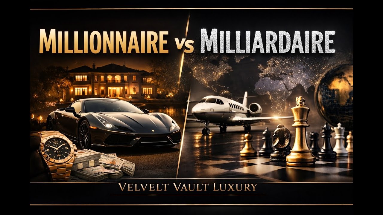 👑 Millionnaire vs Milliardaire : deux niveaux de richesse, un monde d’écart