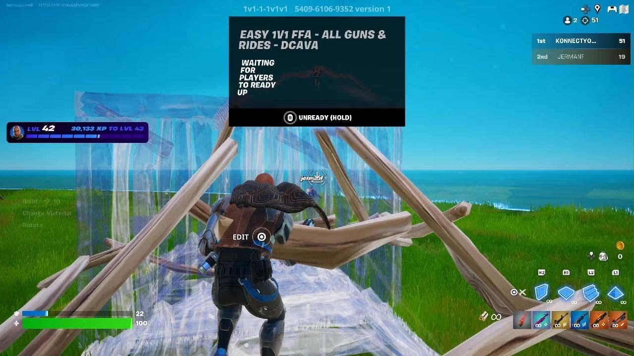 He clipped me, but I clipped in, he sucks. I clip him with a big buck.