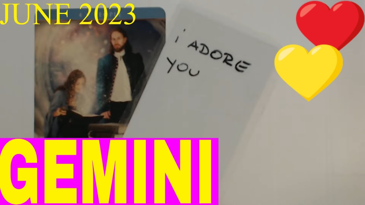 GEMINI JUNE THIS MAN WILL ADORE YOU FOREVER AND EVER! Gemini Tarot Reading