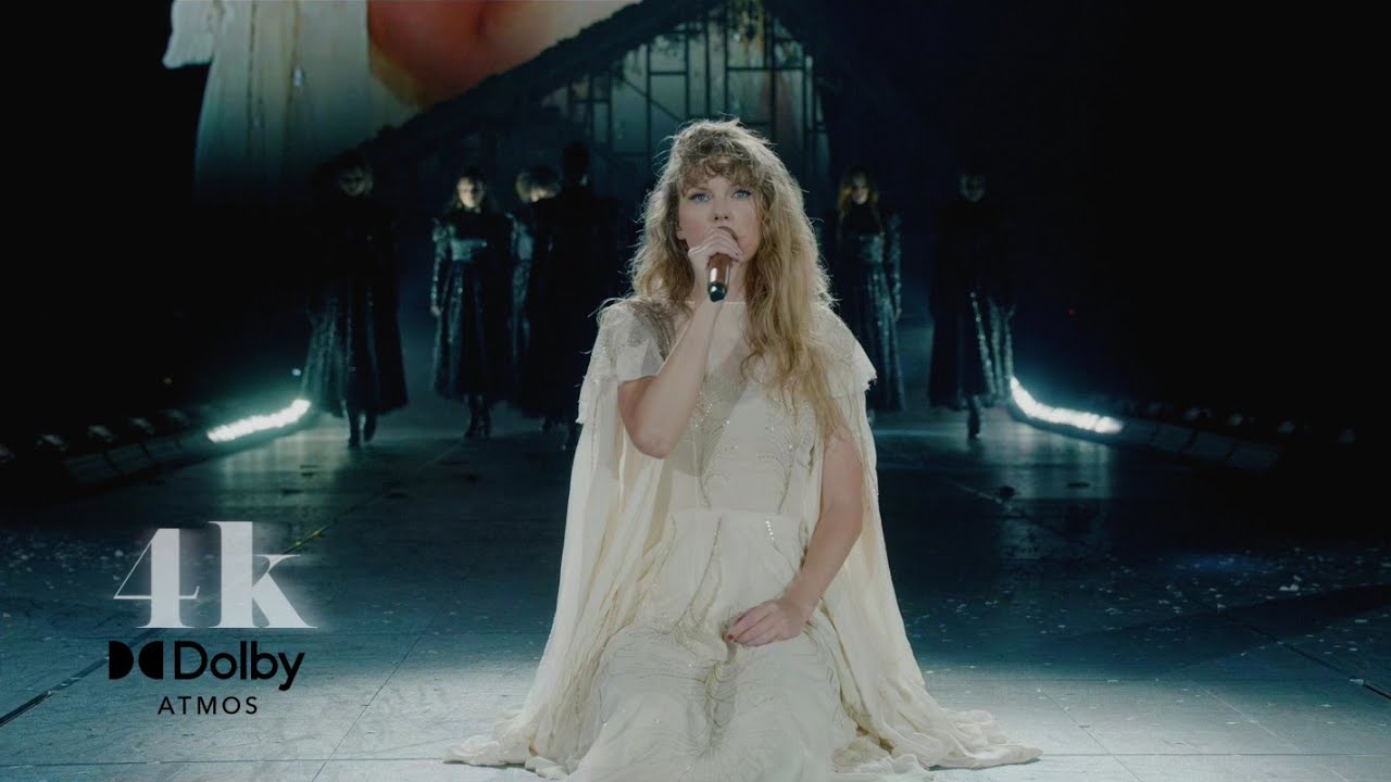 My Tears Ricochet - Taylor Swift | 4K | Eras Tour Taylor's Version | Disney Plus | Folklore Era 🌨
