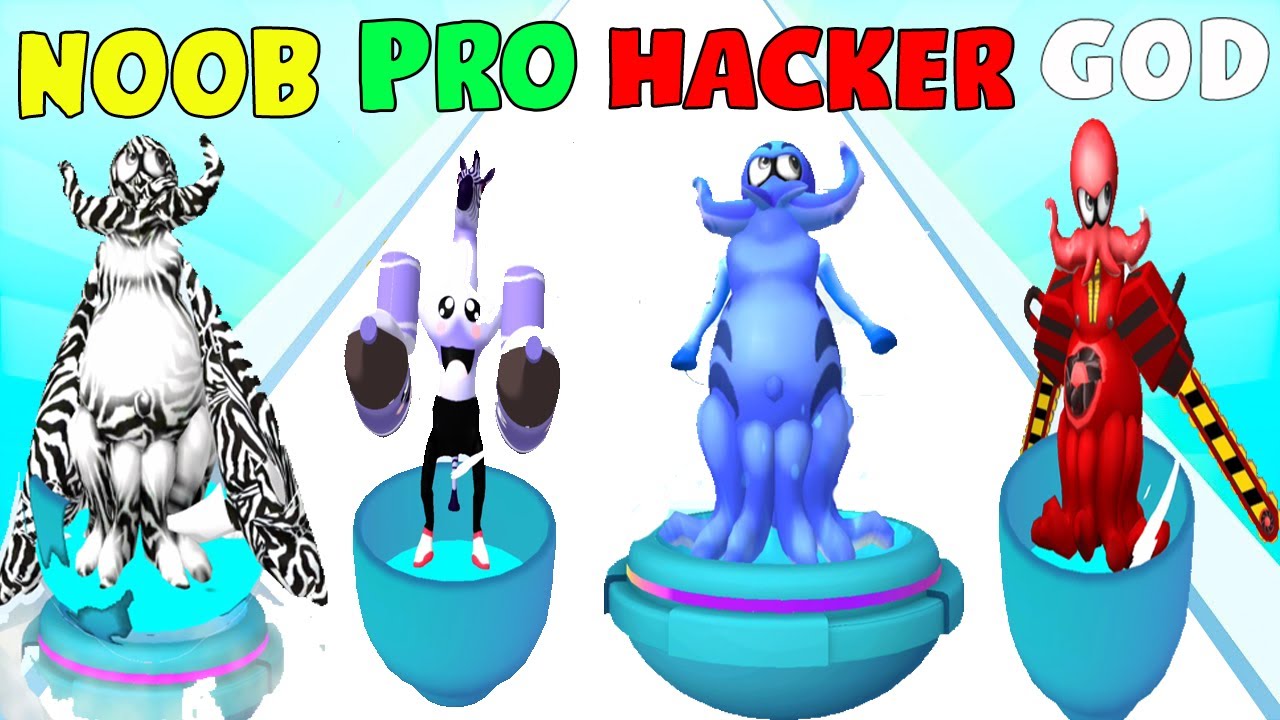 NOOB vs PRO vs HACKER vs GOD in Merge Anything